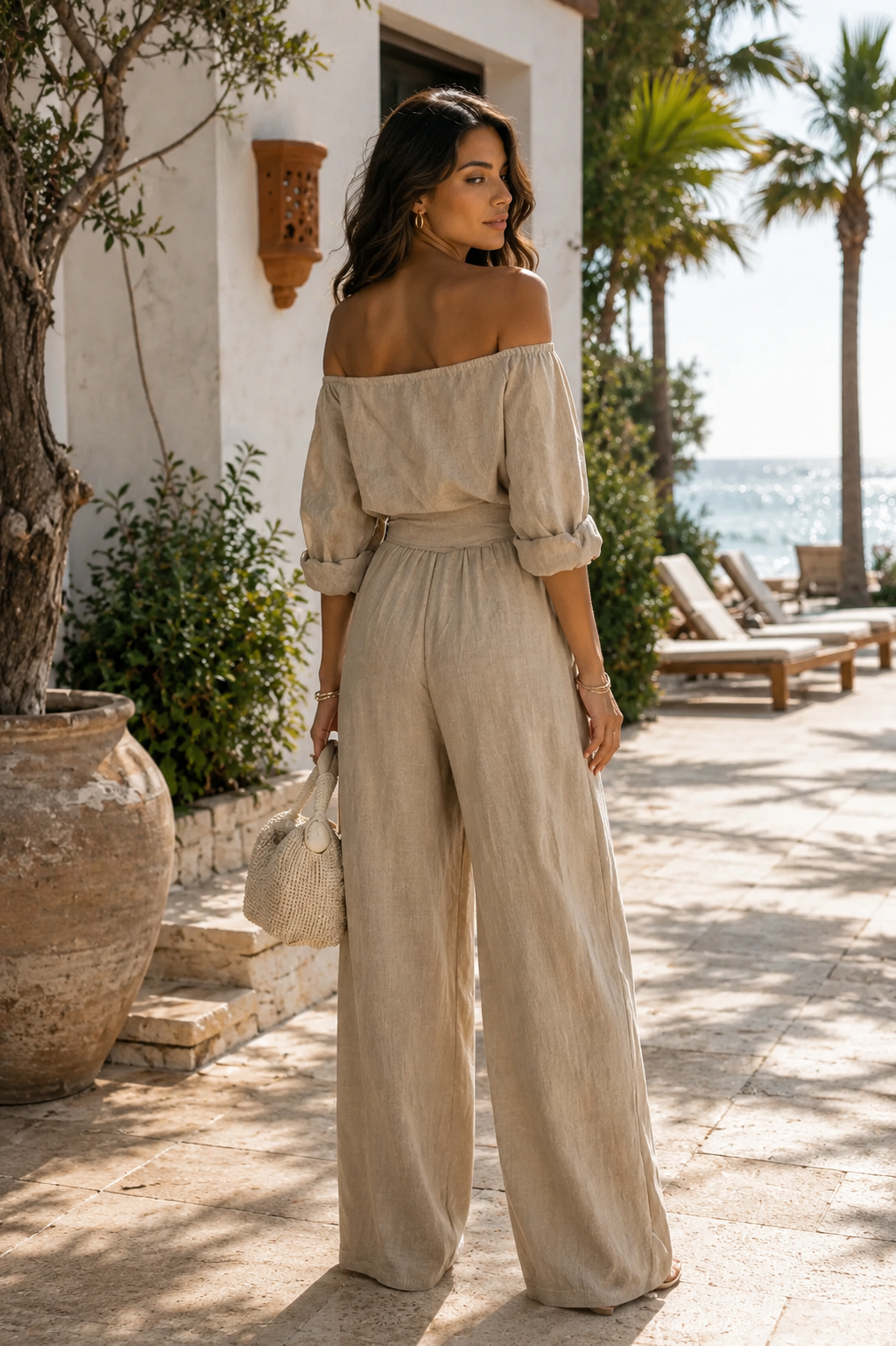 Conjunto Exclusivo Efecto Lino para un Verano con Estilo
