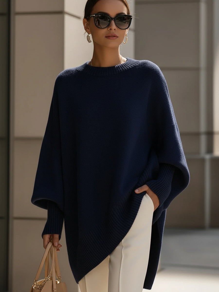 CELIA | Jersey poncho oversize