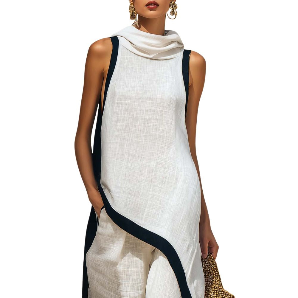 ALMA | CONJUNTO ELEGANTE DE LINO