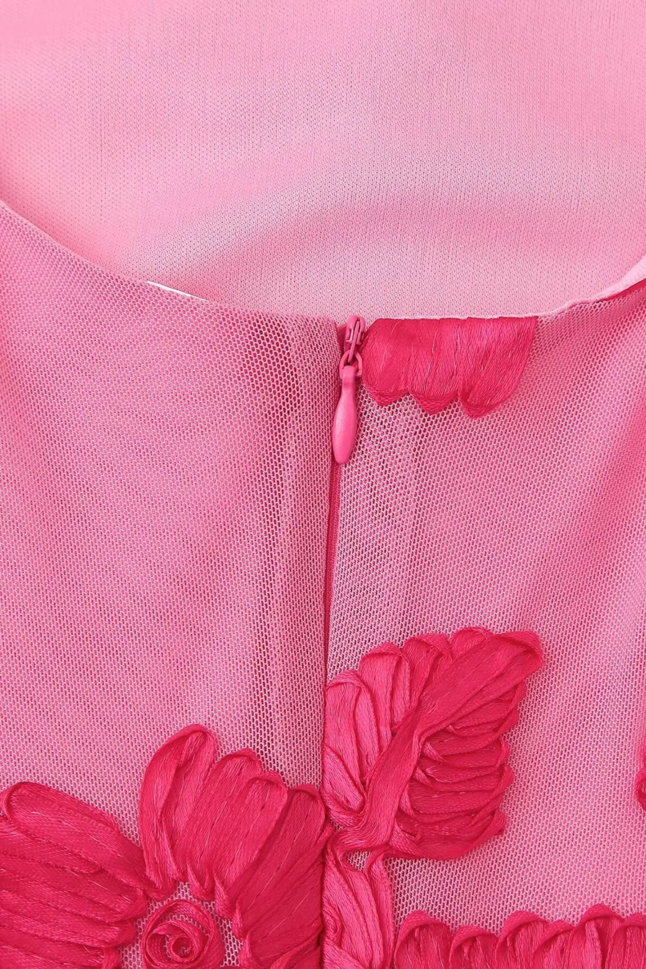 Vestido Maxi Ajustado Floral Rosa