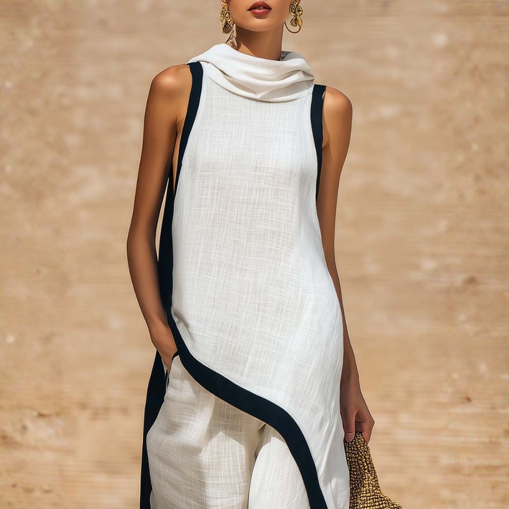 ALMA | CONJUNTO ELEGANTE DE LINO