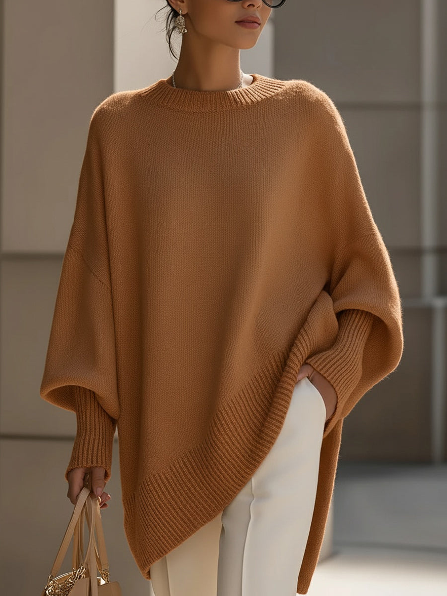CELIA | Jersey poncho oversize