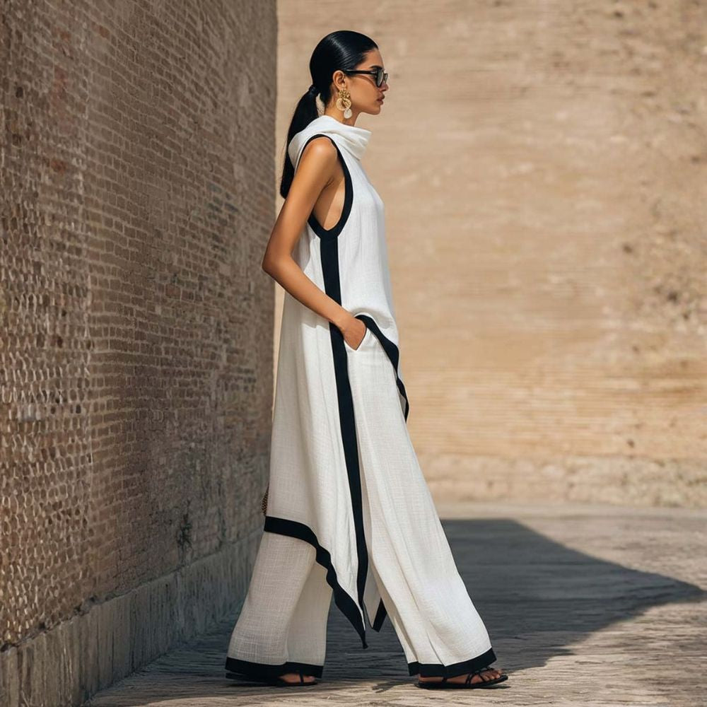 ALMA | CONJUNTO ELEGANTE DE LINO