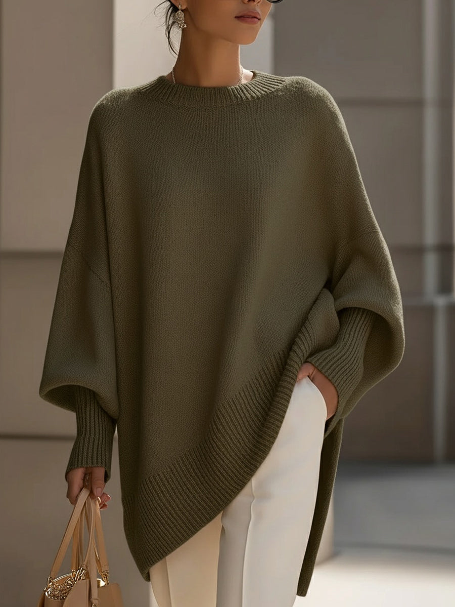 CELIA | Jersey poncho oversize