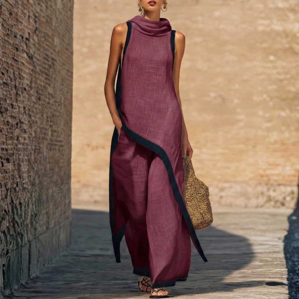 ALMA | CONJUNTO ELEGANTE DE LINO