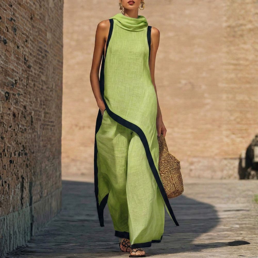 ALMA | CONJUNTO ELEGANTE DE LINO