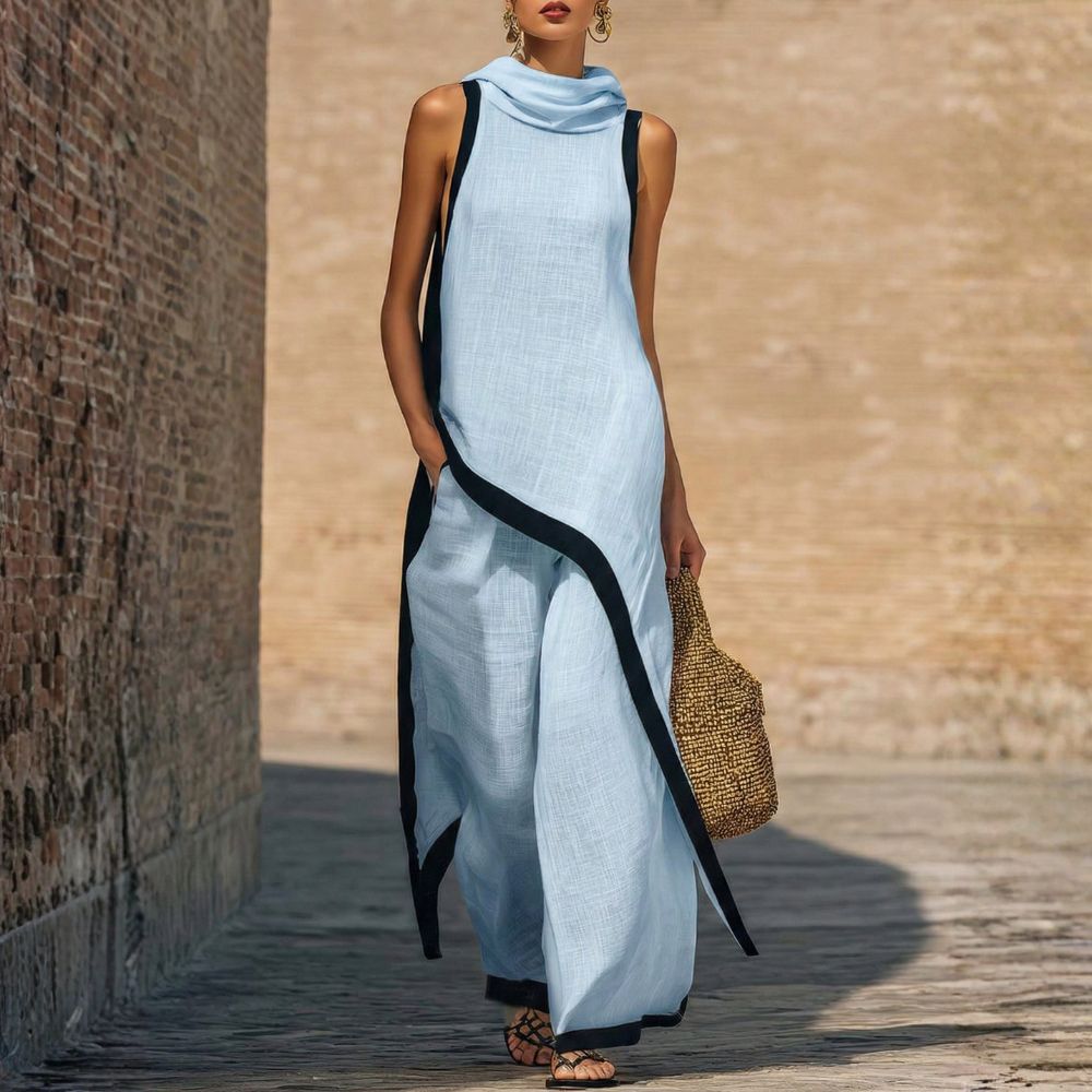 ALMA | CONJUNTO ELEGANTE DE LINO