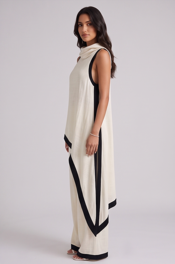 ALMA | CONJUNTO ELEGANTE DE LINO
