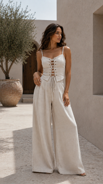 El Conjunto Femenino Ideal para Brillar en Verano