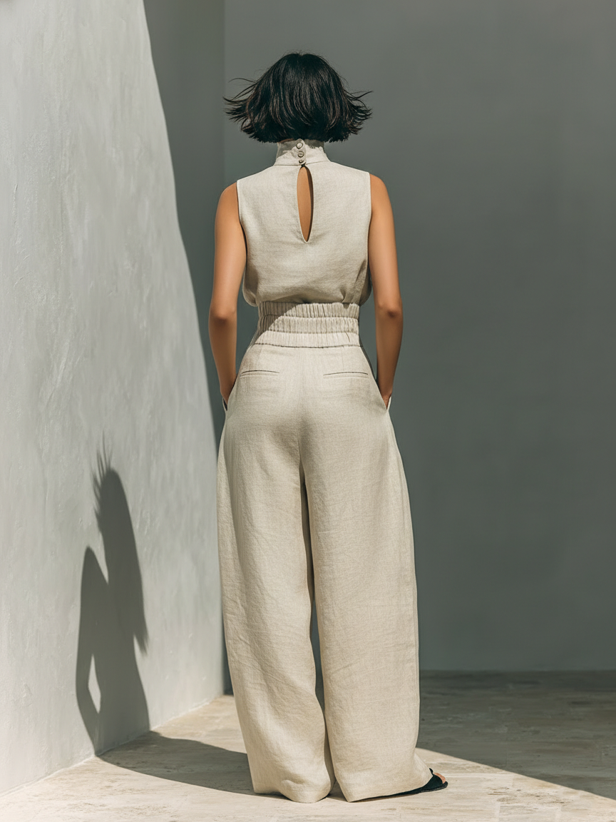 NEREA | Conjunto minimalista de algodón
