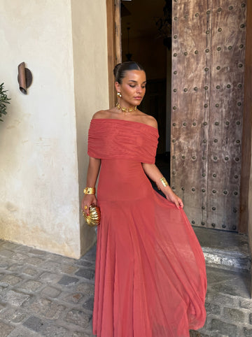 Vestido Largo Off Shoulder Edición Limitada