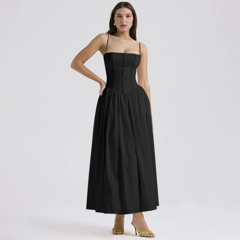 ROSA | Vestido midi corsé floral