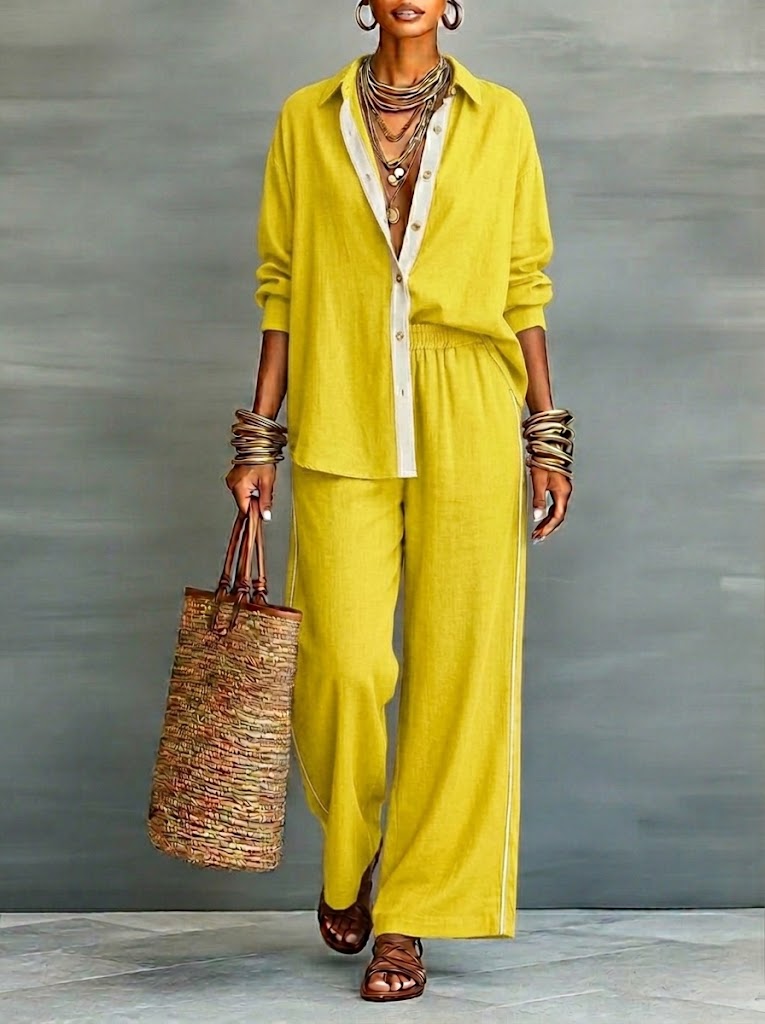 LUNA | Conjunto chic de dos piezas